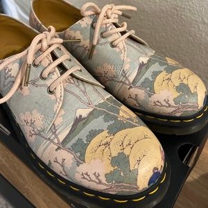 1461 THE MET LEATHER OXFORD SHOES